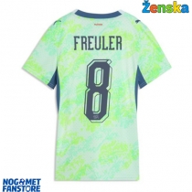 Švicarska Remo Freuler #8 Gostujuci Dres za Ženska SP 2026 Kratak Rukav